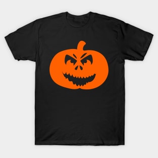 Halloween Funny Cute Cartoon Pumpkin Face T-Shirt